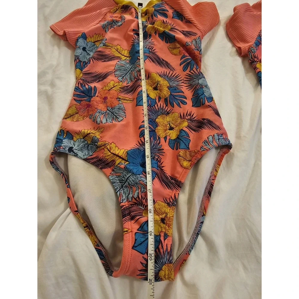 Art Class Girls Rash Guard Swimsuit Bundle Sizes‎ M 7/8 & L 10/12